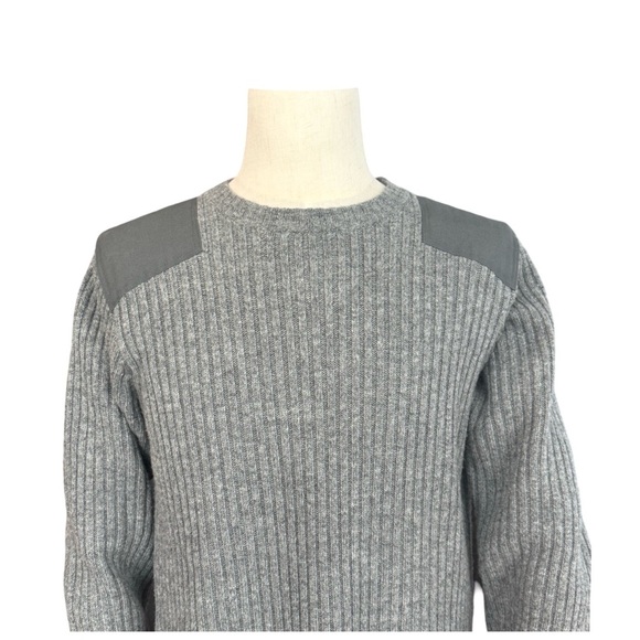 L.L. Bean Men’s Commando Crewneck Sweater. Gray. Large. NEW - Picture 10 of 16